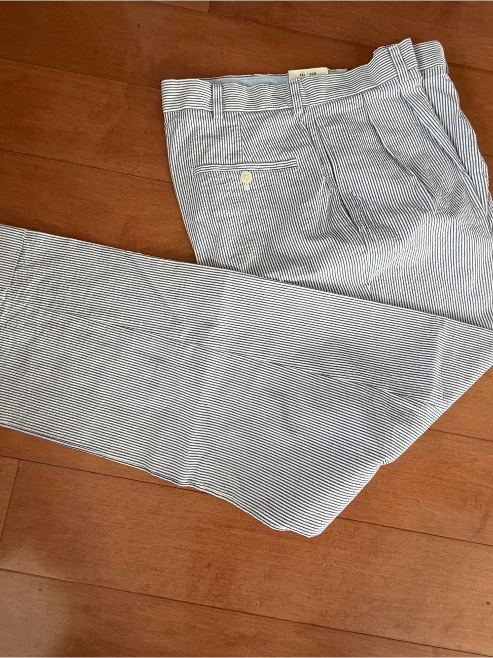 Brooks Brothers  Seersucker Dress Pants,  35 - 32